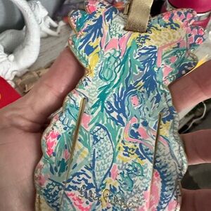 Lilly Pulitzer Vibrant Pineapple Keychain